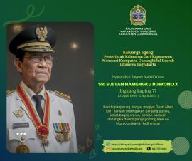 Selamat Ulang Tahun Sri Sultan Hamengku Buwono X